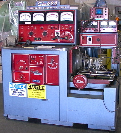 SUN 690 vintage truck/heavy equipment generator & alternator