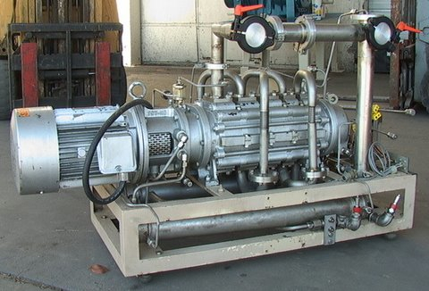 Rotary Vacuum Pump 5.4hp TRB325 Unozawa