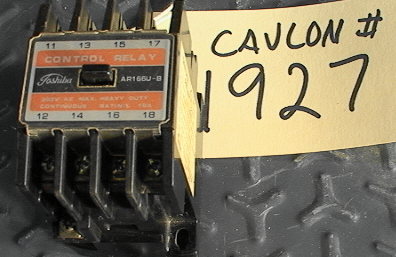 4-pole Toshiba AR166U-B Control Relay