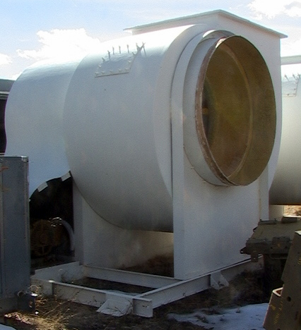 100 Horsepower FRP Chemical Fume Scrubber Blower Fan to 100,000