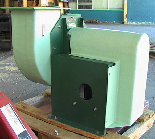 NEW FRP Chemical Exhaust Vapor Fan 5hp GS Ceilcote CLMP10
