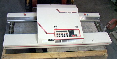 OK Industries Uniflow chain oven bench-top type parts unit