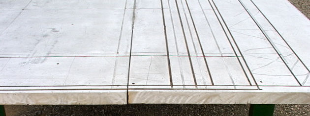 12' by 6' Aluminum Topped Air Float/Vacuum Layout table