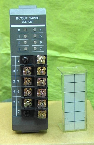 Texas Instruments 305-10NT In/Out PLC Module 24VDC 8-Ch