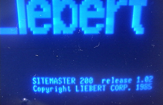 Leibert Site Master Electrical Line Disturbance Analyzer