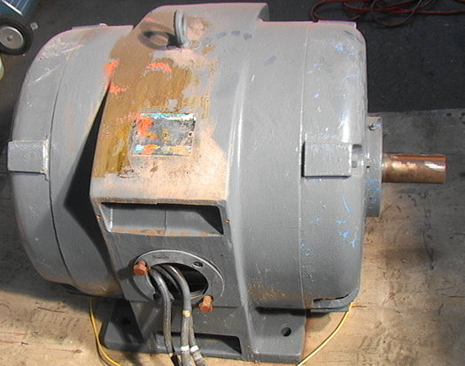 Marathon 125 HP Electric Motor 3-phase