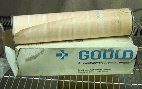 NOS Gould 8-Channel Chart Recorder Paper Model # 11 2985 301