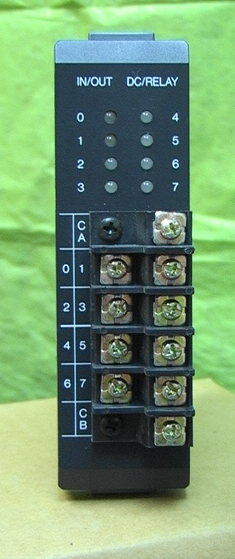 GE PLC I/O Module DC In/ 8-Relay Out Circuits Model IC610MDL104A