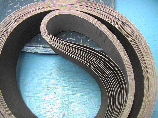NOS Lot Of 12 Norton Metalite 4X106 Sanding Belts 120 Grit Model
