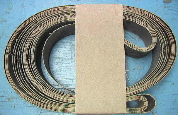 NIB NOS Box of Norton NorLok System E Backing Sanding Belt 3X132