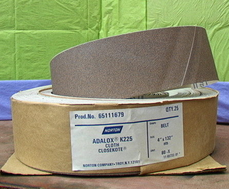 Lot Of 25 NOS Norton ADALOX K225 Cloth Closekite 4 by 132"