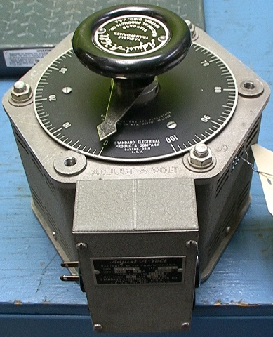 Adjust-A-Volt Variac Variable Auto Transformer 2KVA 0-135VAC
