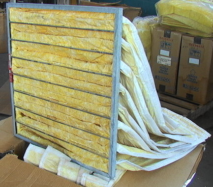 NOS BOX of Filters 8-Pocket 24X24X30 Class 95 for Dust Collector