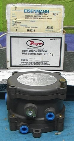 NIB Dwyer 1950-20 T27J Eisenmann A80-502 Explosion Proof