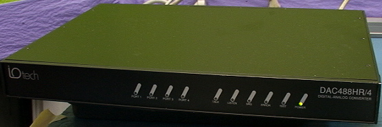 I/O Tech Analog To Digital Converter DAC488HR/4 IEEE-488