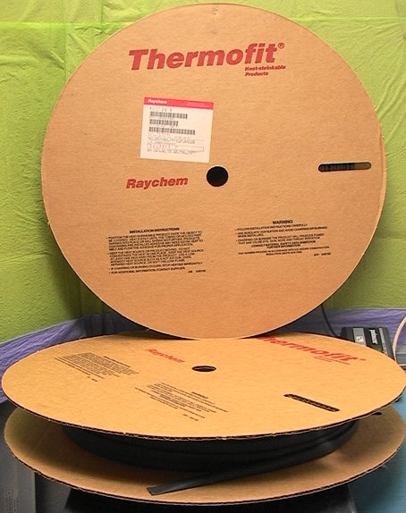 Lot Of 2 NIB Rolls Of Thermofit 3/8" MIL-LT Heat Shrinkable