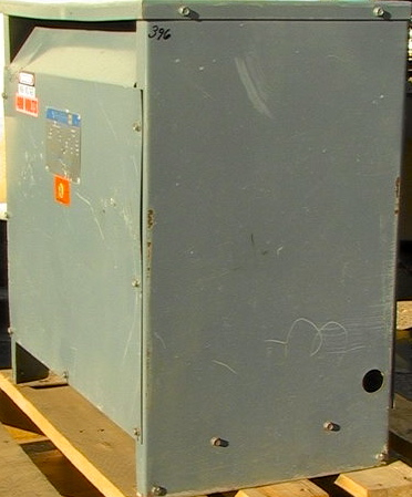 45 KVA Step-Up Transformer 208-->480/277 3-Phase Square D