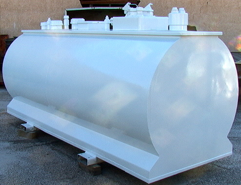   containment bullet proof concrete lined pressure controlled fuel tank