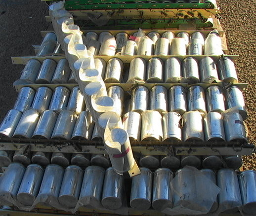 1 of 29 - 18,000 uf 450 VDC Mallory Capacitor Bank