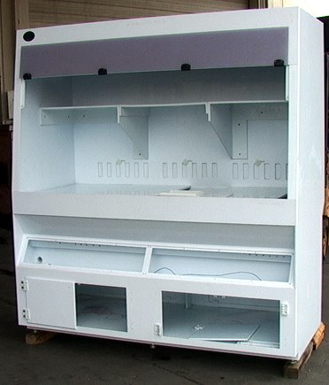 750 pounds of 6' White PolyPro Chemical Sink Shell