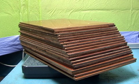 Phenolic High Voltage Insulation Boards 17.4 by 10.75 by .24