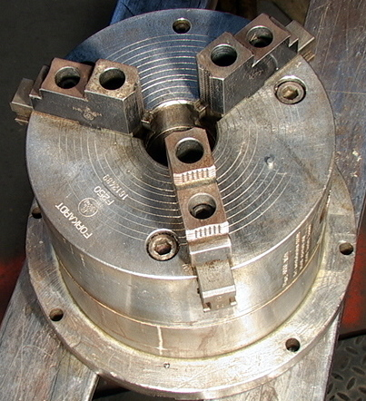 FORKARDT F250 250mm 3-Jaw CNC Lathe Chuck