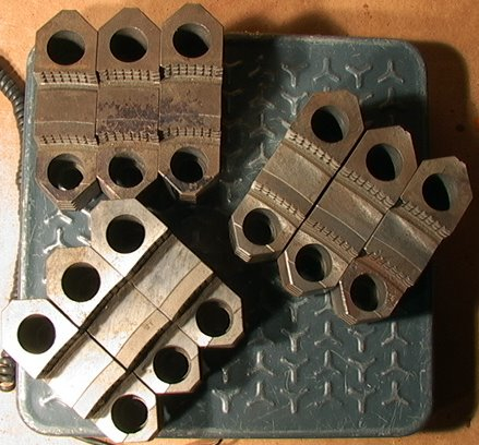 1 of 3 Sets of Metal Lathe Chuck Jaws Y45