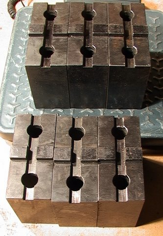 1 of 2 sets of 3 Schunk TGM TGH 18 EH Metal Lathe Chuck Jaw