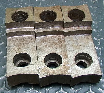 1 Set of Cushman 05-201457 03006 Jaws For 3-Jaw Chuck