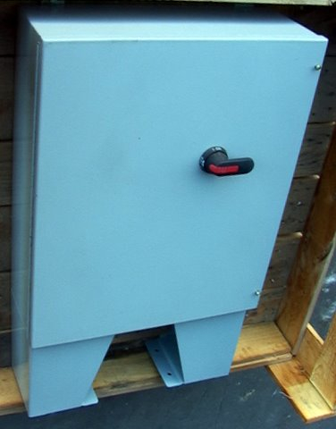 NEMA size-4 Allen Bradley motor control box