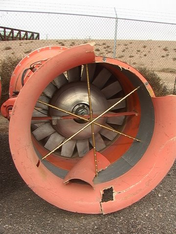 90hp Axivane Fan ~50,000cfm@~5"?? live Variable Pitch Blades for