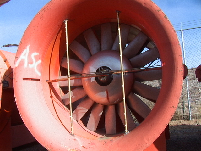 91hp Axivane Fan 55,200cfm@4.65" live Variable Pitch Blades for