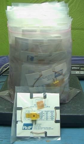 NOS 70 Stick on Self Ahesive Type K Thermocouple with Miniplug