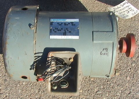 Marathon 3HP 3-Phase Electric Motor C-Face Pump Style Mount