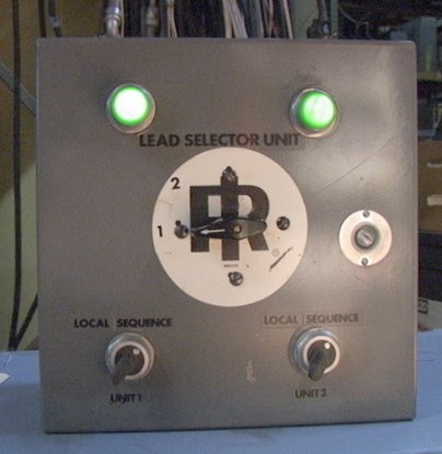 Compressor Sequence Controller Box with two AB 836-C7 Switch