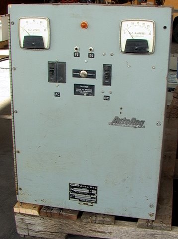 Vintage C&D Auto Reg 48 Volt 20 amp Battery Charger Parts Unit