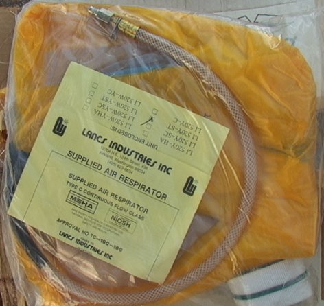 TWO NOS Disposable Supplied Air Hood