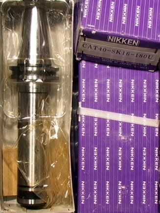 NIB NIKKEN CAT40-SK16-180U Mill Tooling SLIMCHUCK HOLDER