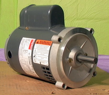 Dayton Industrial Motor 1725 RPM 1/2 HP Single-Phase FR 56C 5/8"