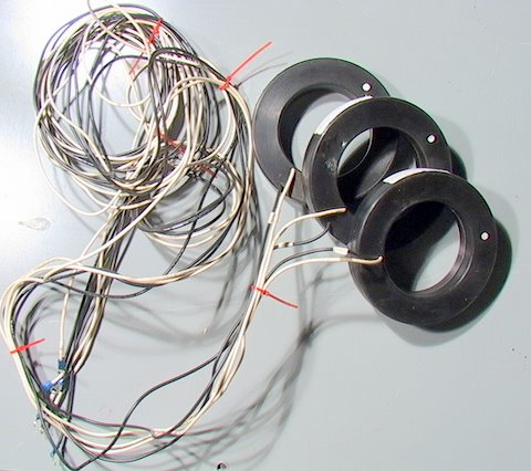 Set of 3 Current Transformers 600 to 5 Ratio 6KV Isolation