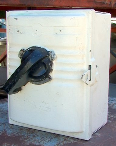 Classic Vintage GE 3-pole Electrical Switch 30 amp 600 VAC to 20