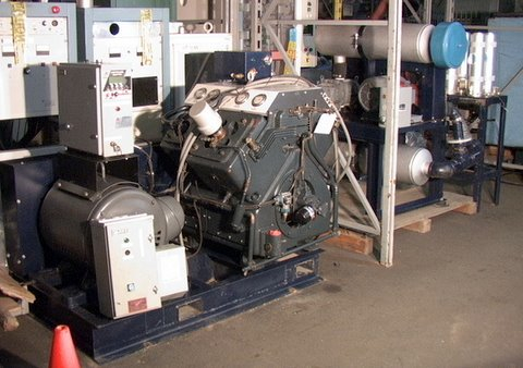 Large 4-Stage Rig Tensioning or Breathing-Air 4000 PSI 75 CFM...