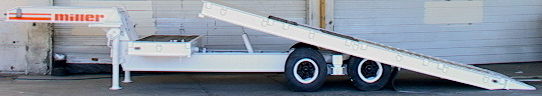 Miller OTG44 38,000# 26' Heavy Tilt Equipment Trailer