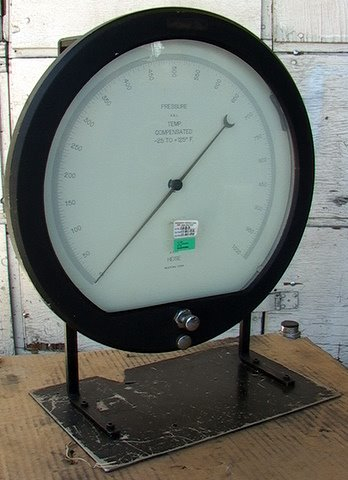 HEISE H31114 1000 PSI 10" Temp Compensated Pressure Gauge on