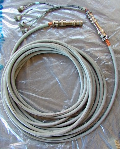 Shielded Electronics Cable High Value Glenair Connector