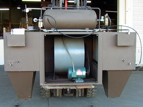 Smog-Hog Industrial electrostatic air cleaner 2hp reliance motor