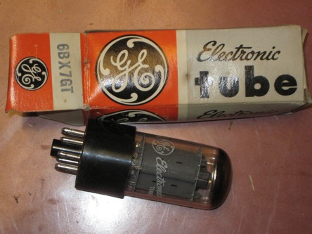 Set of 5 6BX7 GT Triode Vacum Tubes