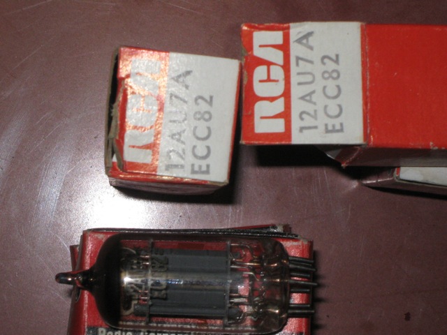 Set of 9 12AU7A ECC82 Double Triode Vacuum Tubes
