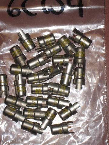 Set of 27 6CW4 Triode Vacuum Tubes
