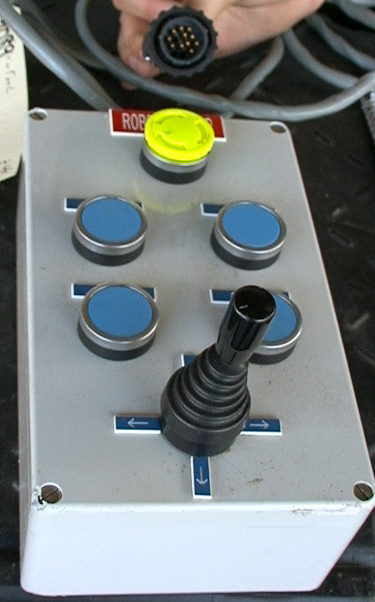 Custom Made Robot Control Pendant With Joy Stick And Buttons